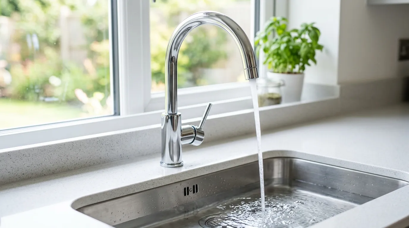 Local Plumbing Master Pros same day plumber fixing a faucet in Leland, NC