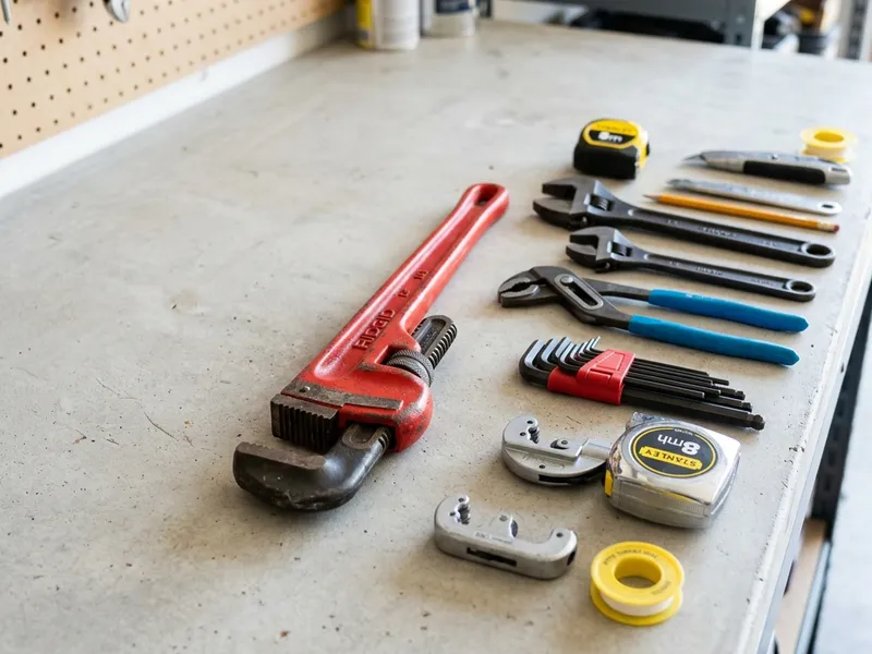 Professional plumbers in Leland, NC equipped with top-tier tools for residential and commercial plumbing services.